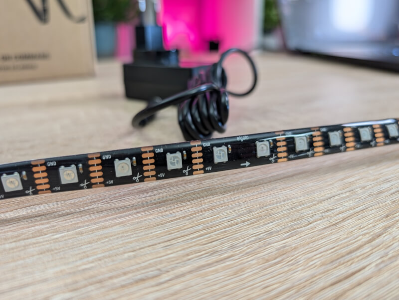 Elgato Lightstrip Pro to suit the length